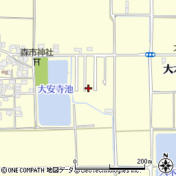 奈良県磯城郡田原本町大木166周辺の地図