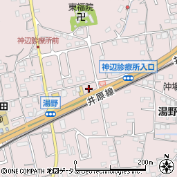 広島県福山市神辺町湯野281周辺の地図