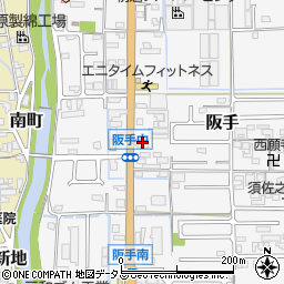 奈良県磯城郡田原本町阪手651周辺の地図