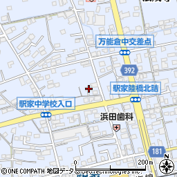 広島県福山市駅家町万能倉1392-2周辺の地図