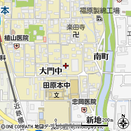 奈良県磯城郡田原本町39周辺の地図