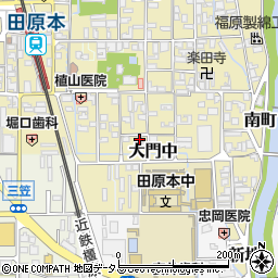 奈良県磯城郡田原本町81周辺の地図
