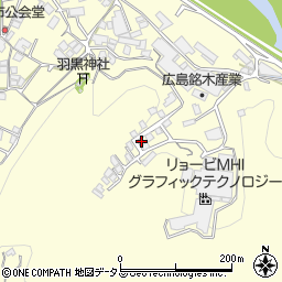 広島県府中市栗柄町481周辺の地図