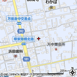 広島県福山市駅家町万能倉1363周辺の地図