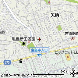 岡山県倉敷市連島町矢柄6239周辺の地図