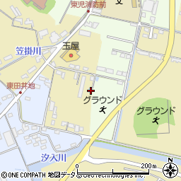 岡山県玉野市東田井地1452周辺の地図