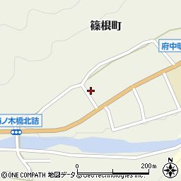 広島県府中市篠根町565周辺の地図
