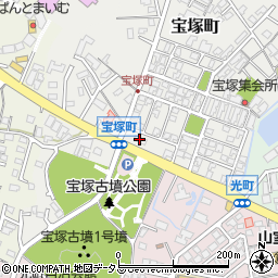 ファミリーマート松阪宝塚町店周辺の地図