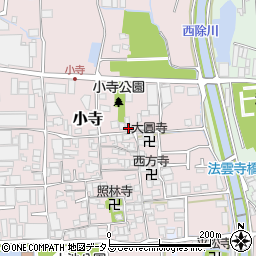 小寺第一会場周辺の地図