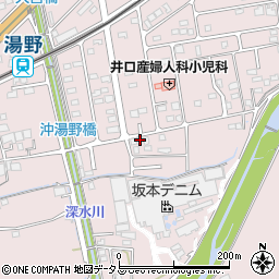 広島県福山市神辺町湯野504周辺の地図