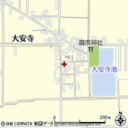 奈良県磯城郡田原本町大安寺379周辺の地図