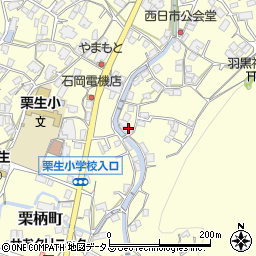 広島県府中市栗柄町584周辺の地図
