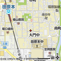 奈良県磯城郡田原本町68周辺の地図