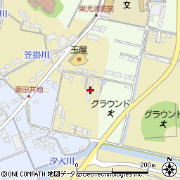 岡山県玉野市東田井地1455周辺の地図