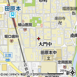 奈良県磯城郡田原本町87-2周辺の地図