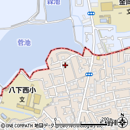 大阪府堺市東区引野町2丁119周辺の地図