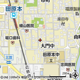 奈良県磯城郡田原本町87-3周辺の地図