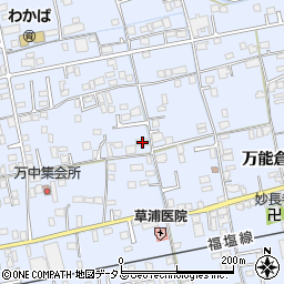 広島県福山市駅家町万能倉1336-3周辺の地図