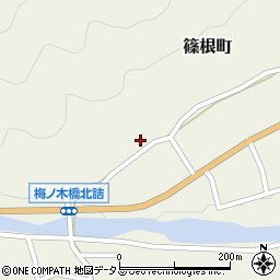 広島県府中市篠根町518周辺の地図