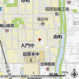 奈良県磯城郡田原本町36-1周辺の地図