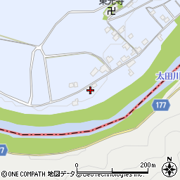 広島県山県郡安芸太田町穴685周辺の地図