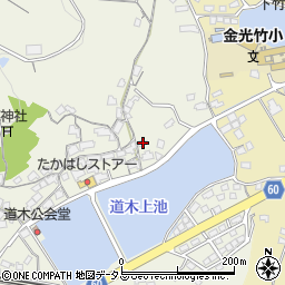 岡山県浅口市金光町占見新田3147周辺の地図