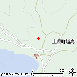 長崎県対馬市上県町越高172周辺の地図