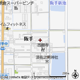 奈良県磯城郡田原本町阪手795周辺の地図