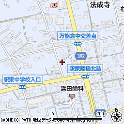 広島県福山市駅家町万能倉1390-1周辺の地図