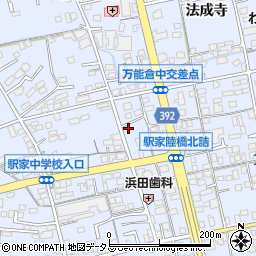 広島県福山市駅家町万能倉1390-1周辺の地図