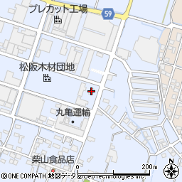 松阪木材団地協同組合周辺の地図