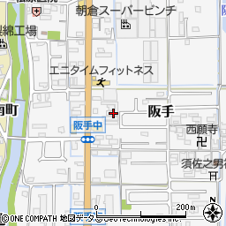 奈良県磯城郡田原本町阪手655-1周辺の地図