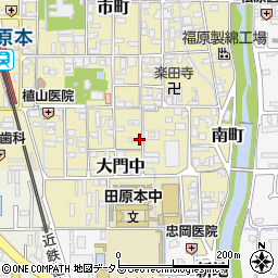 奈良県磯城郡田原本町58周辺の地図