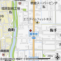 奈良県磯城郡田原本町阪手655-2周辺の地図