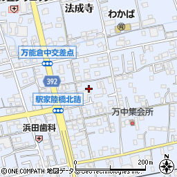 広島県福山市駅家町万能倉1360-1周辺の地図