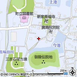 奈良県広陵町（北葛城郡）三吉周辺の地図