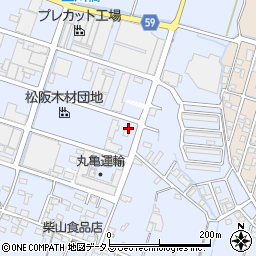 松阪木材団地協組周辺の地図