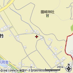岡山県浅口市金光町下竹1212周辺の地図
