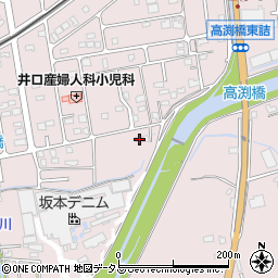 広島県福山市神辺町湯野517周辺の地図