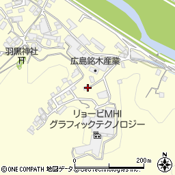 広島県府中市栗柄町476周辺の地図
