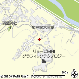 広島県府中市栗柄町476周辺の地図