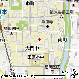 奈良県磯城郡田原本町44周辺の地図
