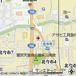 カラオケレインボー香芝店周辺の地図