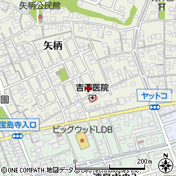 岡山県倉敷市連島町矢柄6187周辺の地図