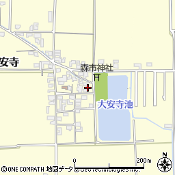 奈良県磯城郡田原本町大安寺391周辺の地図