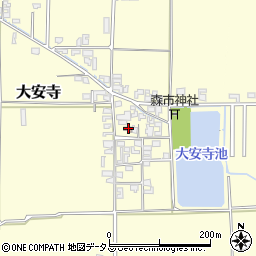 奈良県磯城郡田原本町大安寺398周辺の地図
