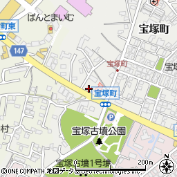 なの花薬局　宝塚店周辺の地図