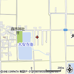 奈良県磯城郡田原本町大木164周辺の地図