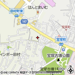 三重県松阪市田村町999周辺の地図