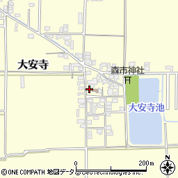 奈良県磯城郡田原本町大安寺399周辺の地図